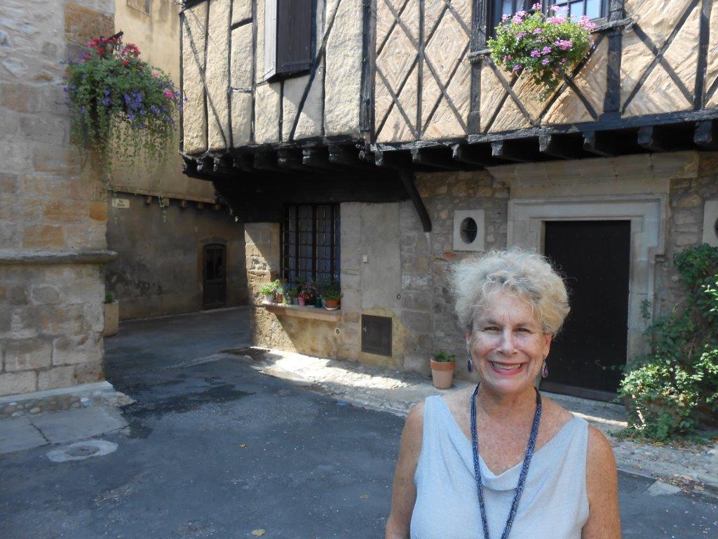 Marilyn Summer at the Nostradamus House in Alet-les-Bains